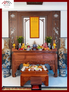 Giải thích đặt tượng Phật Di Lặc trên ban Thần Tài